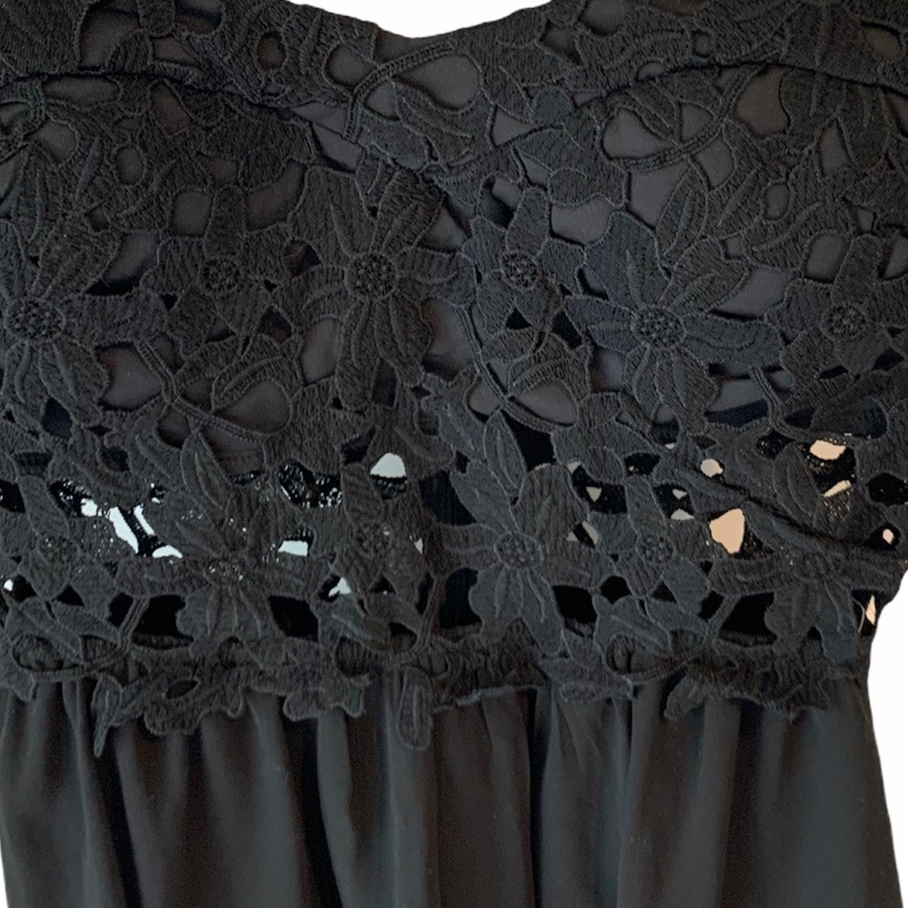 NWT Teeze Me Black Strapless Dress - Picture 4 of 8